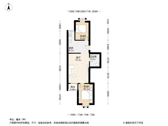 体育场路6号院户型图