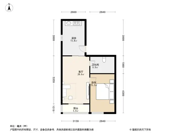 韩庄子西里户型图