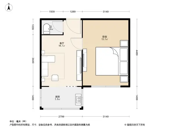 水碓子东里户型图