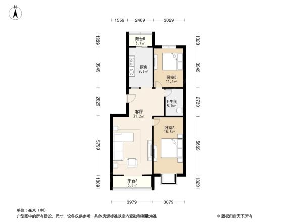 西兰岛户型图