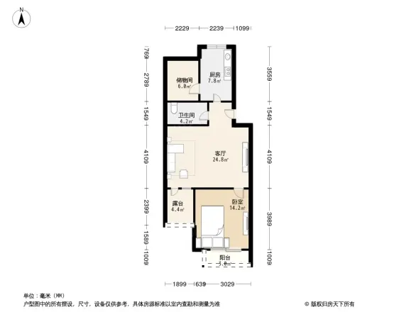 桃花岛户型图