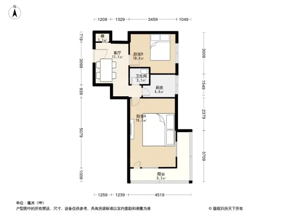 灯市口小区户型图
