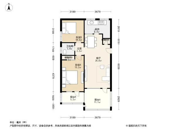 汽北小区户型图