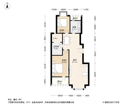 山水文园中园户型图