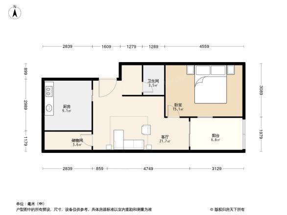 永定路85号院户型图