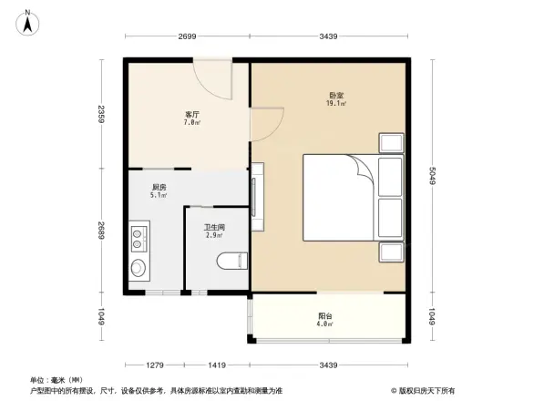水碓子东里户型图