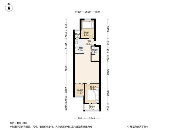 暂安处户型图