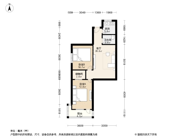 铸造村户型图