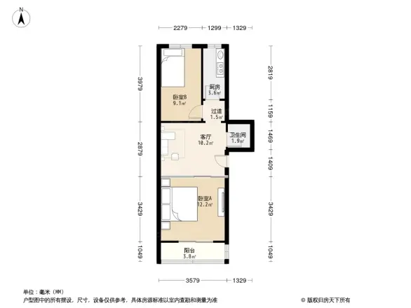造甲北里户型图