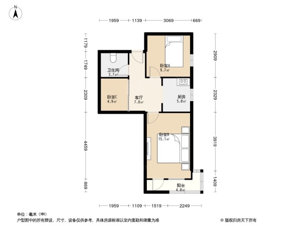 铸造村户型图