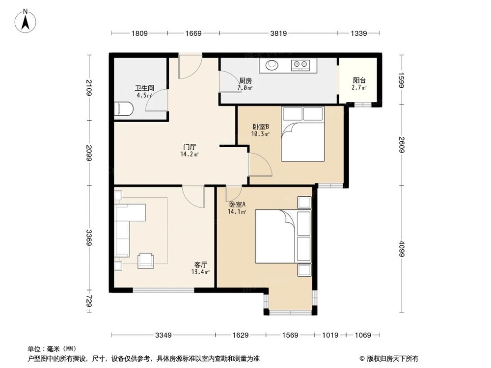 相似户型图