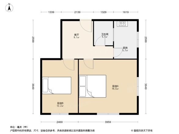 新苑街15号院户型图