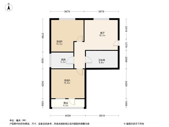 护国寺西巷57号院户型图