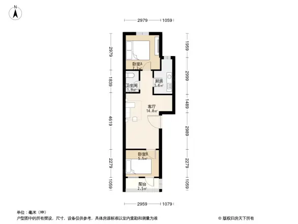 新村三里户型图