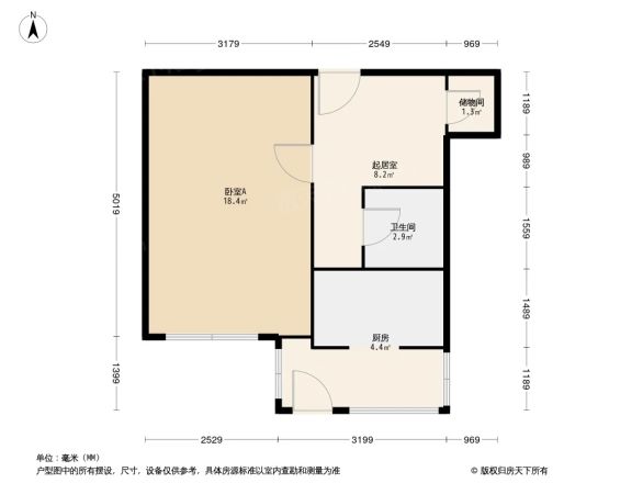 新苑街15号院户型图
