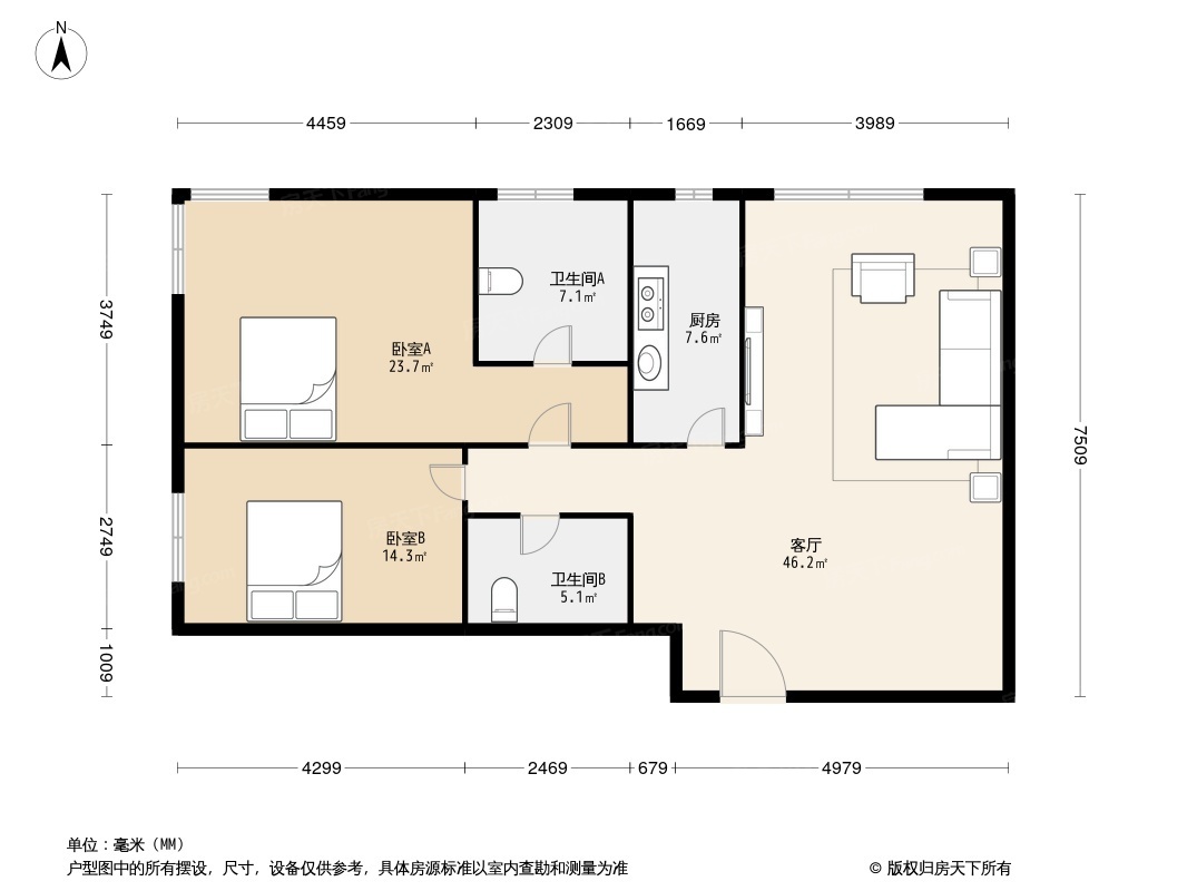 大成郡户型图