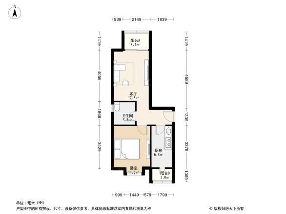 泰河园三里户型图