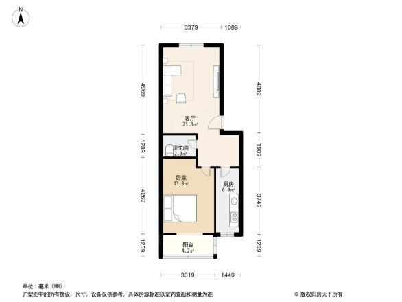 翠微路2号院户型图