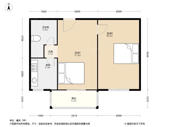 西颐北馆户型图