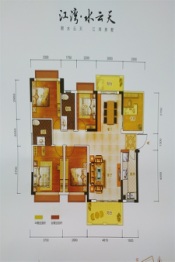 江湾·水云天4室2厅1厨2卫建面131.15㎡