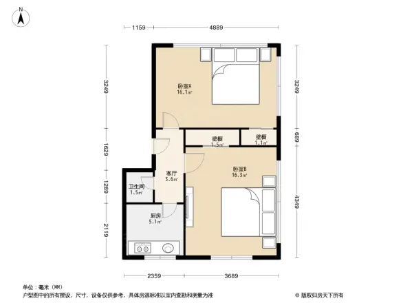 汽北小区户型图