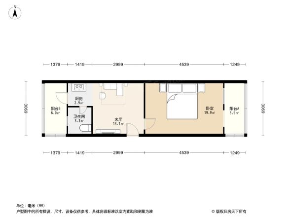 模式口东里户型图