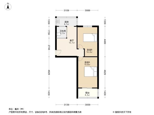 模式口东里户型图
