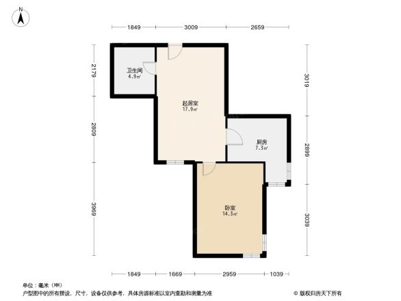 建茗园户型图