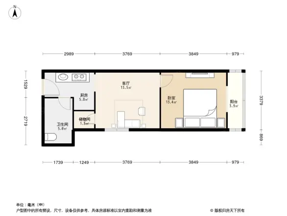 西营房小区户型图