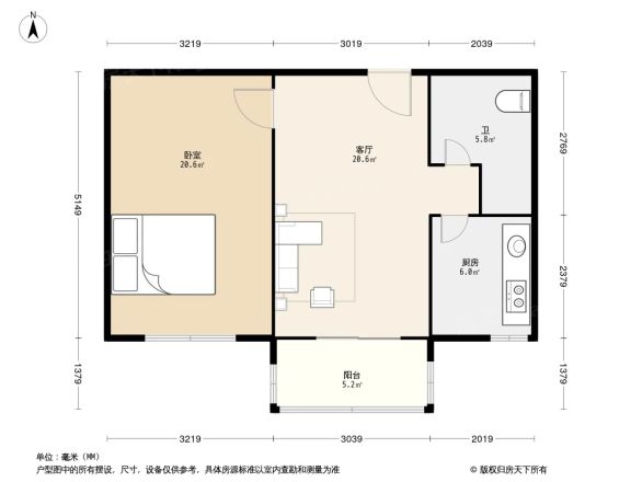 西颐北馆户型图
