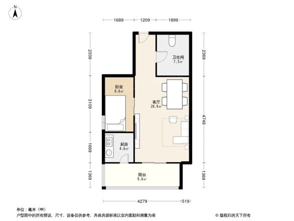 天恒乐活城户型图