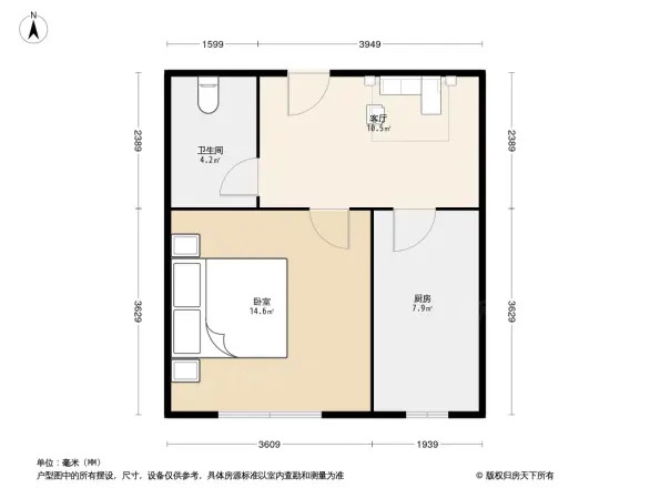 青年沟23号院户型图
