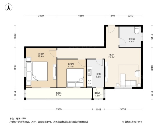 和平里东街户型图