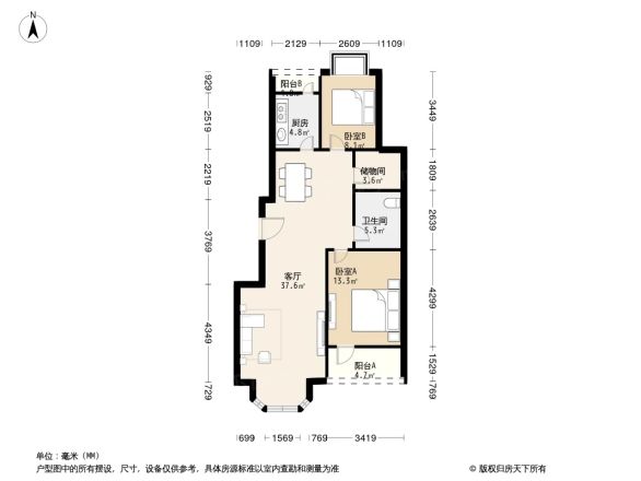 山水文园中园户型图