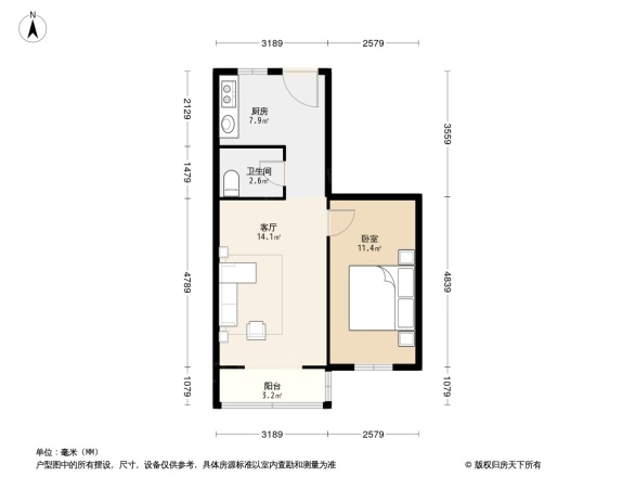 水碓子东里户型图