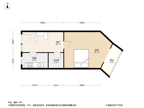 和平里五区户型图
