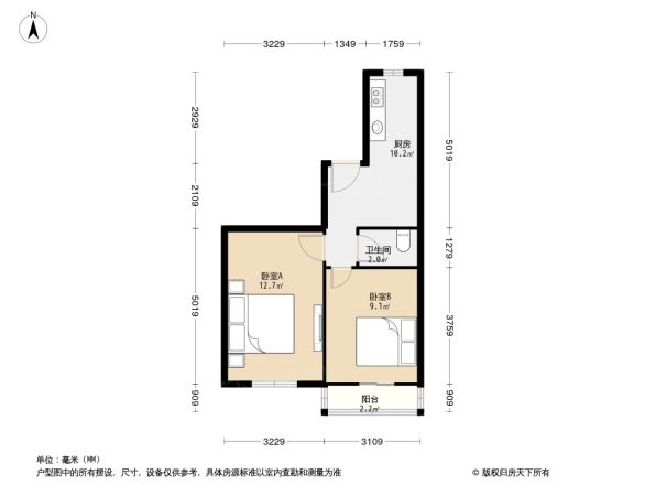 北沙沟户型图