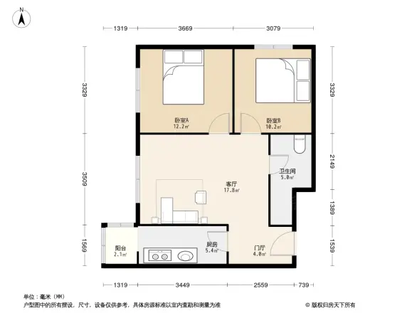 浅山香邑户型图