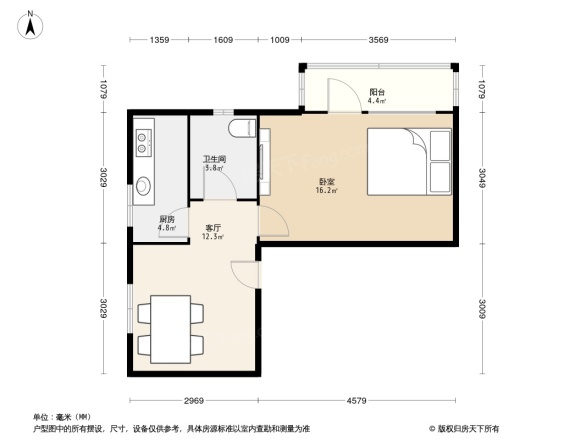 东直门南大街户型图