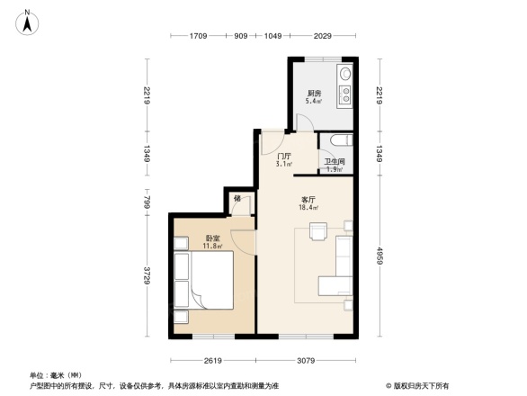 水碓子西里户型图