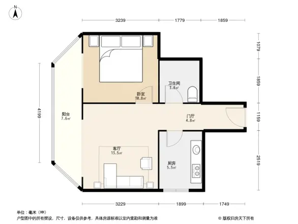 世纪城晨月园户型图