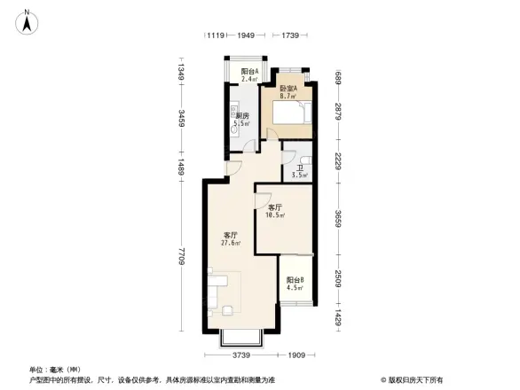 桃花岛户型图