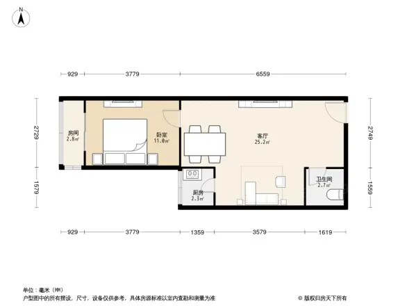 西营房小区户型图