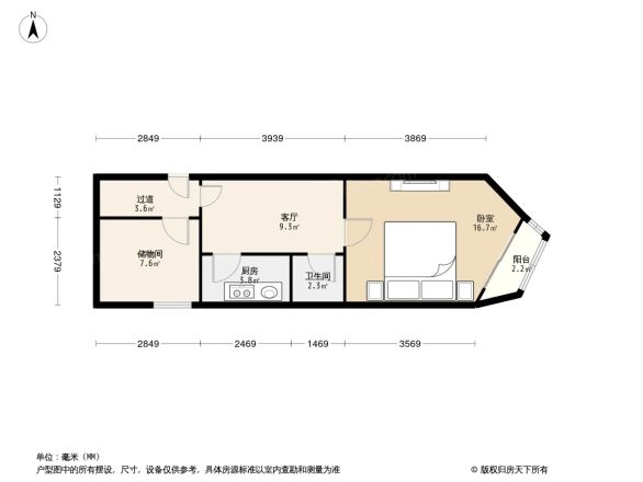 和平里五区户型图