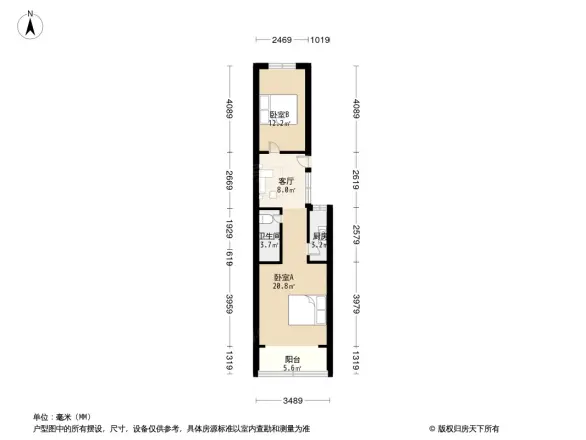 灯市口小区户型图