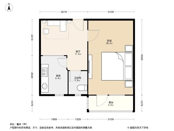 厂洼西街1号院户型图