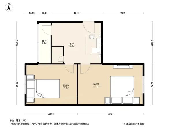 丁字沽四段户型图