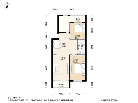 皂君庙14号院户型图
