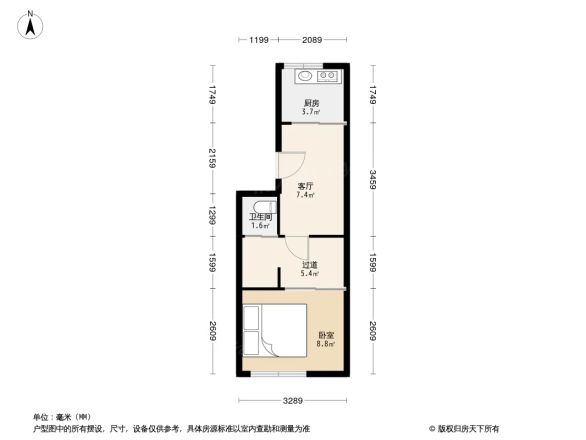 东南园小区商住楼户型图