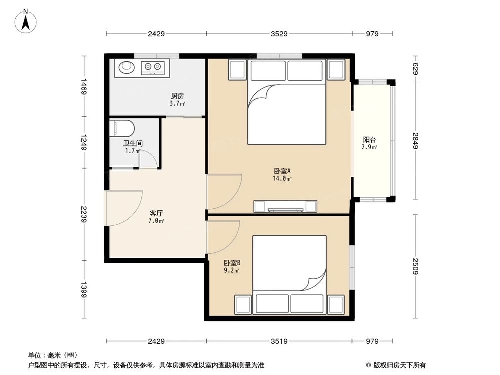 相似户型图